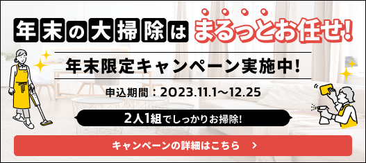 お試しプラン新登場！2人1組の家事代行　品質と安心をサクッと体験！